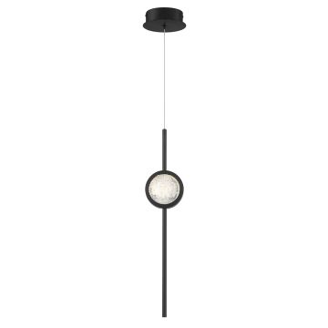 Quintiesse Barletta QN-BARLETTA-1P-BK lampa wisząca 1x6W/LED 340lm 3000K IP20