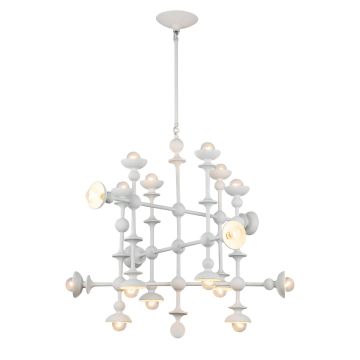 Quintiesse Cadence QN-CADENCE18-WHT żyrandol 18x40W/E14 IP20