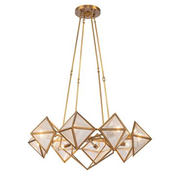 Quintiesse Cairo QN-CAIRO8-VBS-CR żyrandol 8x60W/E14 IP20
