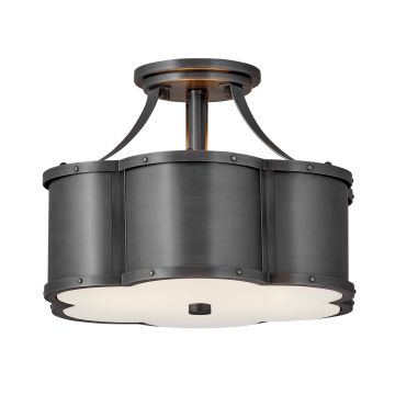 Quintiesse Chance QN-CHANCE-SF-S-BLB lampa sufitowa 2x60W/E27  