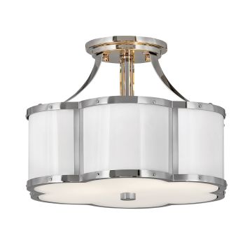 Quintiesse Chance QN-CHANCE-SF-S-PN lampa sufitowa 2x60W/E27  