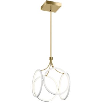 Quintiesse Ciri QN-CIRI-P-WH lampa wisząca 1x45W/LED 2739Lm 