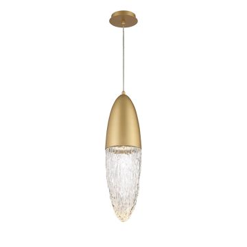 Quintiesse Ecrou QN-ECROU-1P-BG lampa wisząca 1x10W/GU10 560lm 3000K IP20