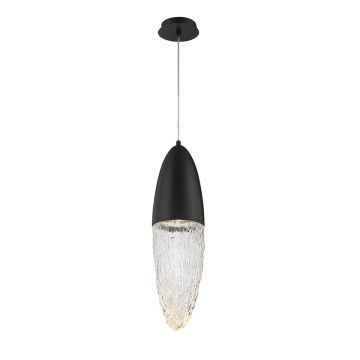Quintiesse Ecrou QN-ECROU-1P-BK lampa wisząca 1x10W/GU10 560lm 3000K IP20