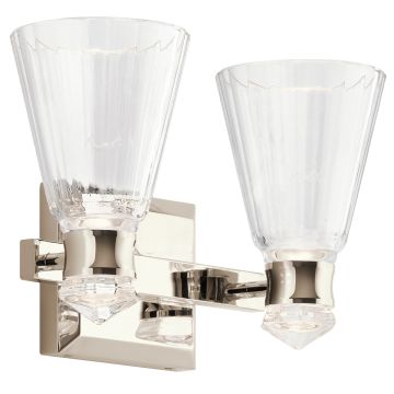 Quintiesse Kayva QN-KAYVA2-PN kinkiet 1x12W/LED 1250Lm IP44