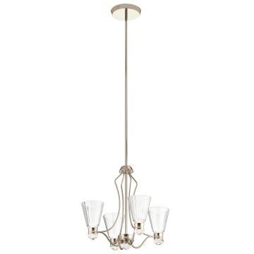 Quintiesse Kayva QN-KAYVA9-PN żyrandol 1x24W/LED 1625Lm 