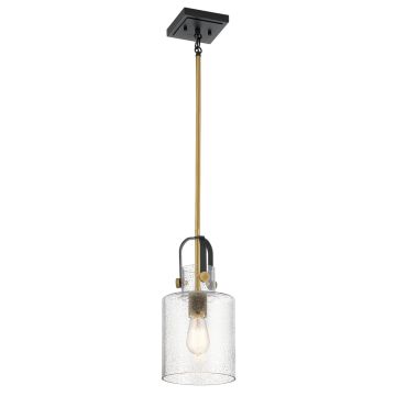 Quintiesse Kitner QN-KITNER-P-NBR lampa wisząca 1x60W/E27  