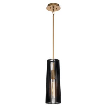 Quintiesse Linara QN-LINARA-P-BK lampa wisząca 1x60W/E27  