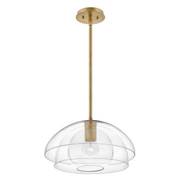 Quintiesse Lotus QN-LOTUS-P-HBR lampa wisząca 1x60W/E27  