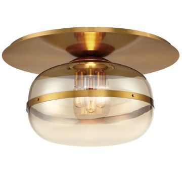 Quintiesse Nottingham QN-NOTTINGHAM-F-L-AB plafon sufitowy 3x40W/E27   IP20
