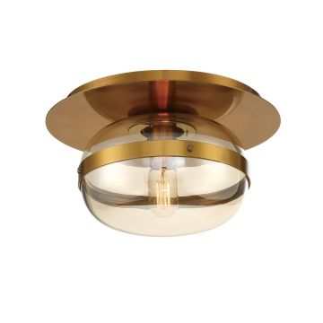 Quintiesse Nottingham QN-NOTTINGHAM-F-S-AB plafon sufitowy 1x40W/E27   IP20