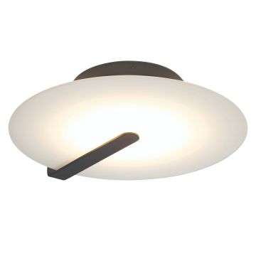 Quintiesse Nuvola QN-NUVOLA-F-M-BK plafon sufitowy 1x18W/LED 800lm 3000K IP20