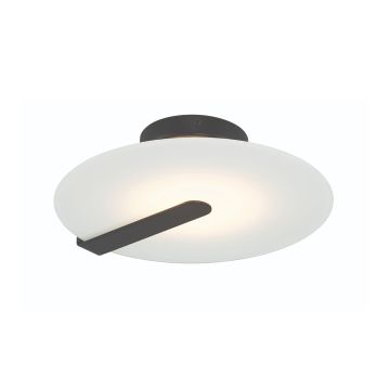 Quintiesse Nuvola QN-NUVOLA-F-S-BK plafon sufitowy 1x14W/LED 520lm 3000K IP20
