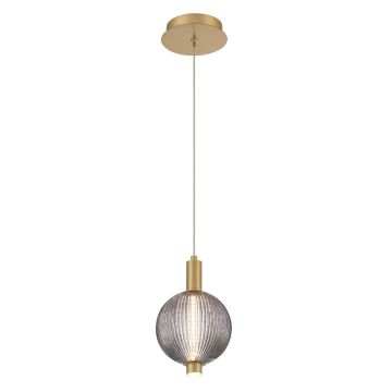 Quintiesse Palmas QN-PALMAS-1MP-BG lampa wisząca 1x12W/LED 791lm 3000K IP20