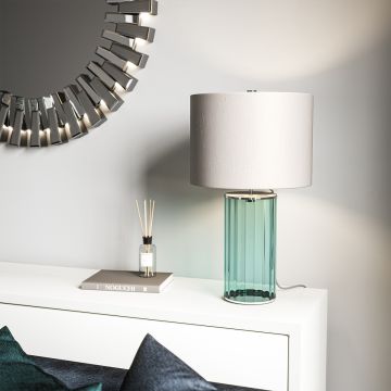 Quintessentiale Reno QN-RENO-GREEN-PN lampka stołowa 1x60W/E27