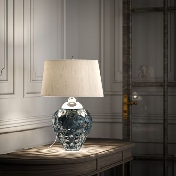Quintessentiale Samara QN-SAMARA-TL-BLU lampka stołowa 1x60W/E27  3000K