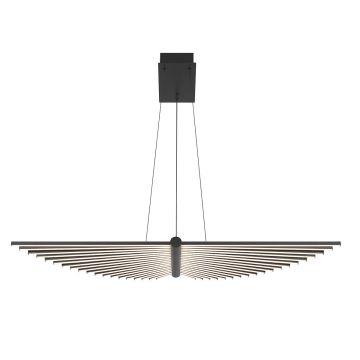 Quintiesse Seraph QN-SERAPH-LP-L-BLK lampa wisząca 1x57W/LED 1192lm 3000K IP20