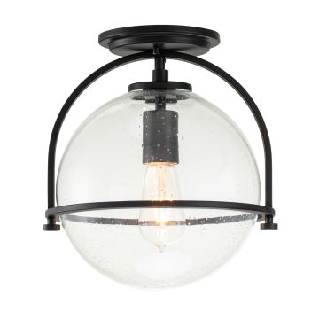 Quintiesse Somerset QN-SOMERSET-F-C-BK lampa sufitowa 1x60W/E27  