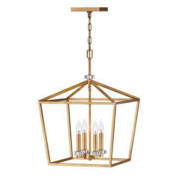 Quintiesse Stinson QN-STINSON-4P-L-DBR lampa wisząca 4x60W/E14  
