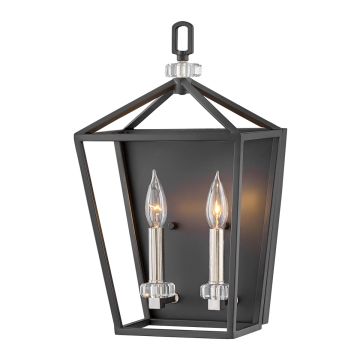 Quintiesse Stinson QN-STINSON2-BK kinkiet 2x60W/E14  