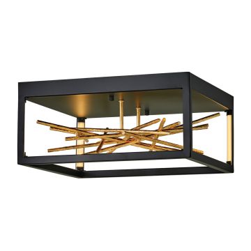 Quintiesse Styx QN-STYX-LED-F-BG plafon sufitowy x8W/LED Tape 931Lm 
