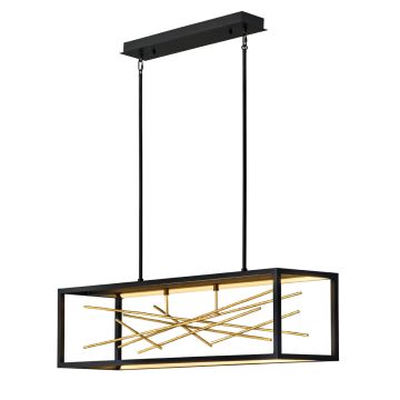 Quintiesse Styx QN-STYX-LED-ISLE-BG lampa wisząca x55W/LED Tape 5980Lm 