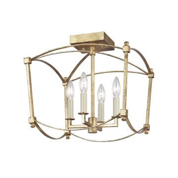 Quintiesse Thayer QN-THAYER-SF-ADB lampa sufitowa 4x40W/E14  