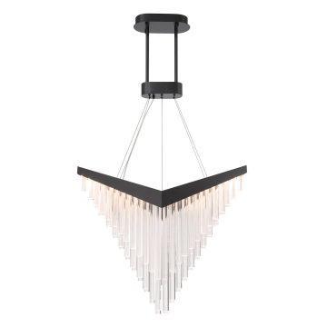 Quintiesse Vivien QN-VIVIEN-P-L-BK lampa wisząca 1x40W/LED 900lm 3000K IP20