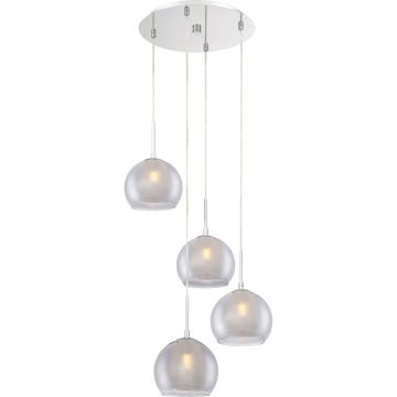 Quoizel Piccolo QZS-QPP2137C lampa wisząca 4x60W/G9  