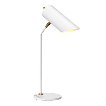 Elstead Lighting QUINTO WHITE QUINTO/TL WAB lampa stołowa 1x60W/E27 