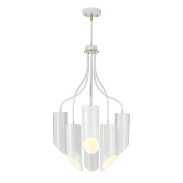 Elstead Lighting QUINTO WHITE QUINTO6 WAB żyrandol 6x60W/E27 