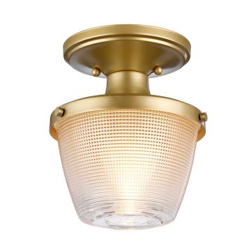 Elstead Lighting DUBLIN QZ-DUBLIN-SF-PNBR lampa sufitowa 1x60W/E27IP44