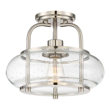 Elstead Lighting QUOIZLE QZ-TRILOGY-SFS-BN lampa sufitowa 1x60W/E27
