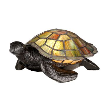 Elstead Lighting TIFFANY ANIMAL LAMPS QZ-SAWBACK-TL lampka stołowa 1x3W/G9 3000K