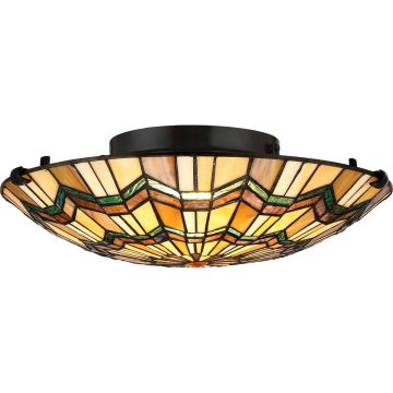 Quoizel ALCOTT QZ/ALCOTT/F plafon sufitowy 2x60W/E27 