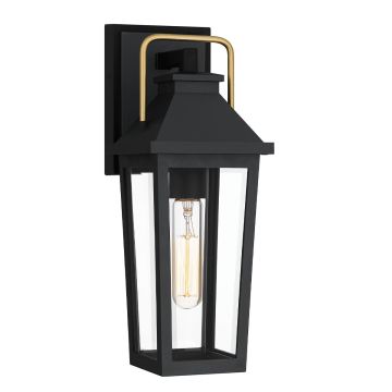 Quoizel Buckley QZ-BUCKLEY-S-MBK kinkiet 1x40W/E27 IP44