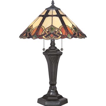 Quoizel CAMBRIDGE QZ/CAMBRIDGE/TL lampa stołowa 2x75W/E27 
