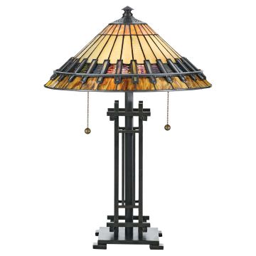 Quoizel CHASTAIN QZ/CHASTAIN/TL lampa stołowa 2x60W/E27 