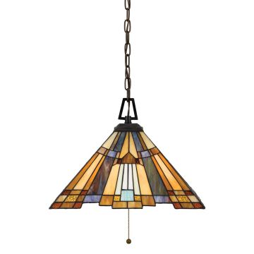 Quoizel INGLENOOK QZ/INGLENOOK/P/A lampa wisząca 3x60W/E27 