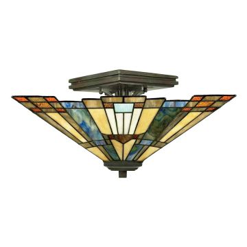 Quoizel INGLENOOK QZ/INGLENOOK/SF plafon sufitowy 2x60W/E27 