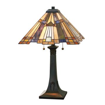 Quoizel INGLENOOK QZ/INGLENOOK/TL lampa stołowa 2x60W/E27 