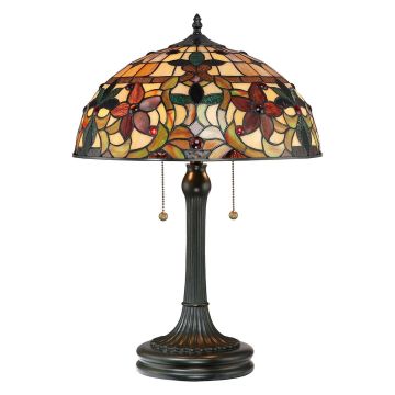 Quoizel KAMI QZ/KAMI/TL lampa stołowa 2x60W/E27 
