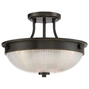 Quoizel MANTLE QZ/MANTLE/SF PN plafon sufitowy 2x60W/E27 
