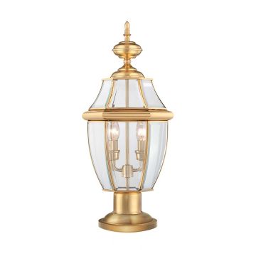 Quoizel NEWBURY QZ/NEWBURY3/L zewnętrzna lampa stojąca 2x60W/E14 