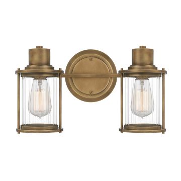 Quoizel Riggs QZ-RIGGS2-BATH-WS kinkiet 2x40W/E27  IP44