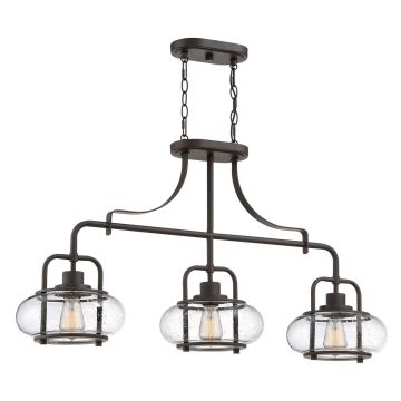Quoizel Trilogy QZ-TRILOGY-ISLE-OZ lampa wisząca 3x60W/E27  
