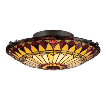 Quoizel WEST END QZ/WEST END/F plafon sufitowy 2x75W/E27 