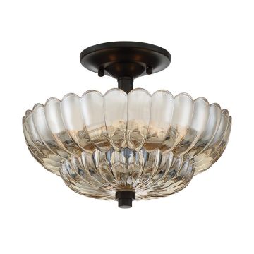 Quoizel Whitecap QZ-WHITECAP-SF-S lampa sufitowa 3x40W/E14 IP20