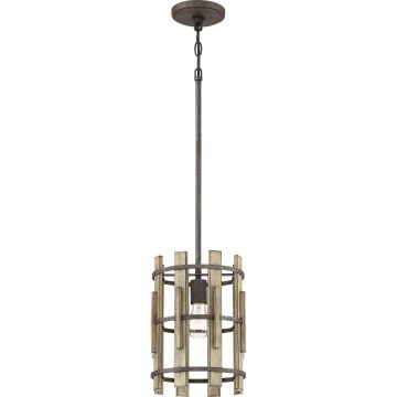 Quoizel Wood Hollow QZ-WOOD-HOLLOW-MP lampa wisząca 1x100W/E14  