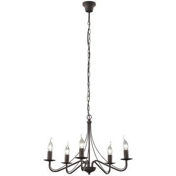 Trio COUNTRY R1198-24 żyrandol 5x40w/e14   ip20